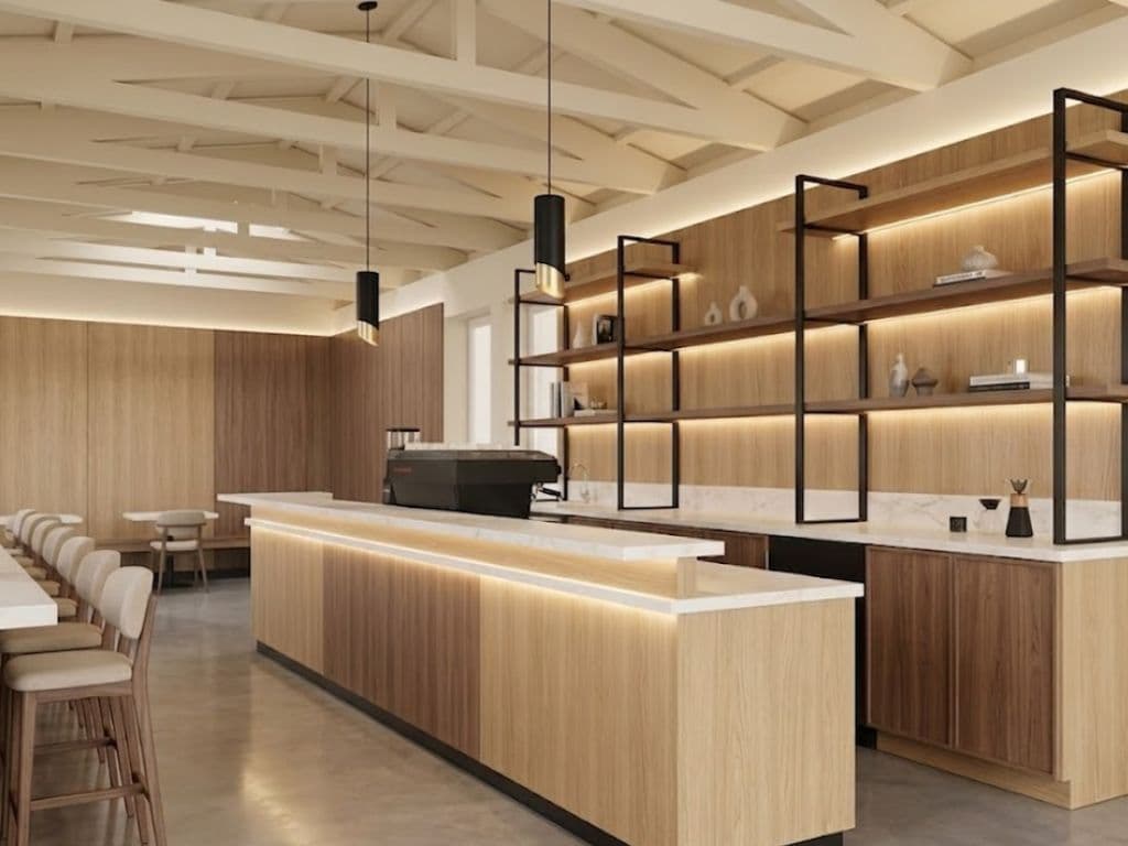 Counter & back bar joinery