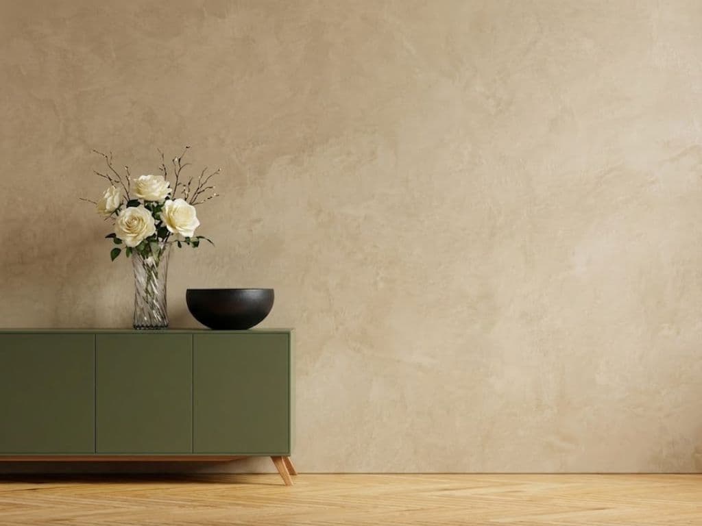 Textured stucco finishes