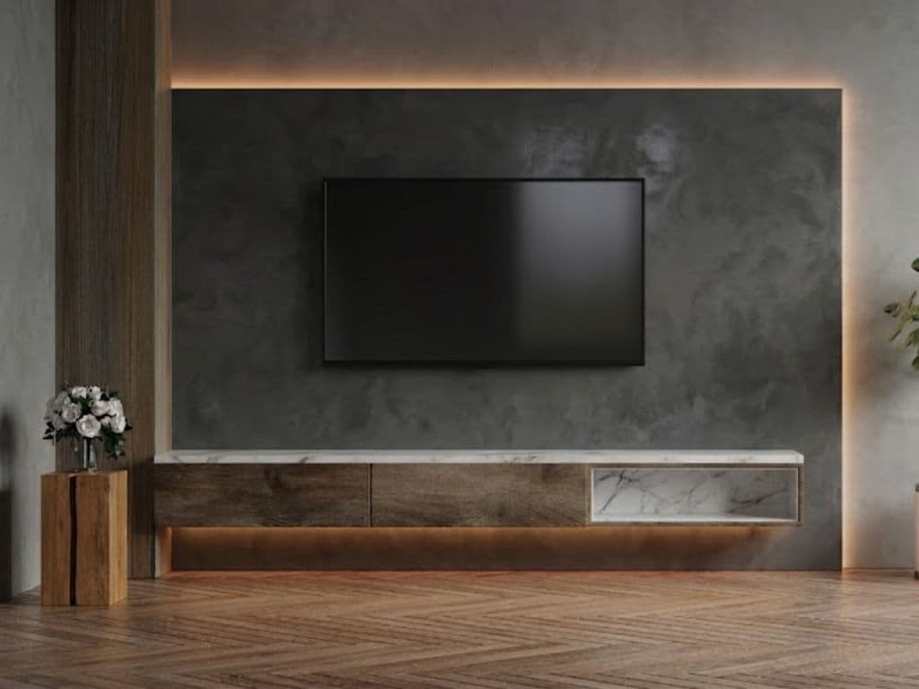 Floating Units & Marble Accents