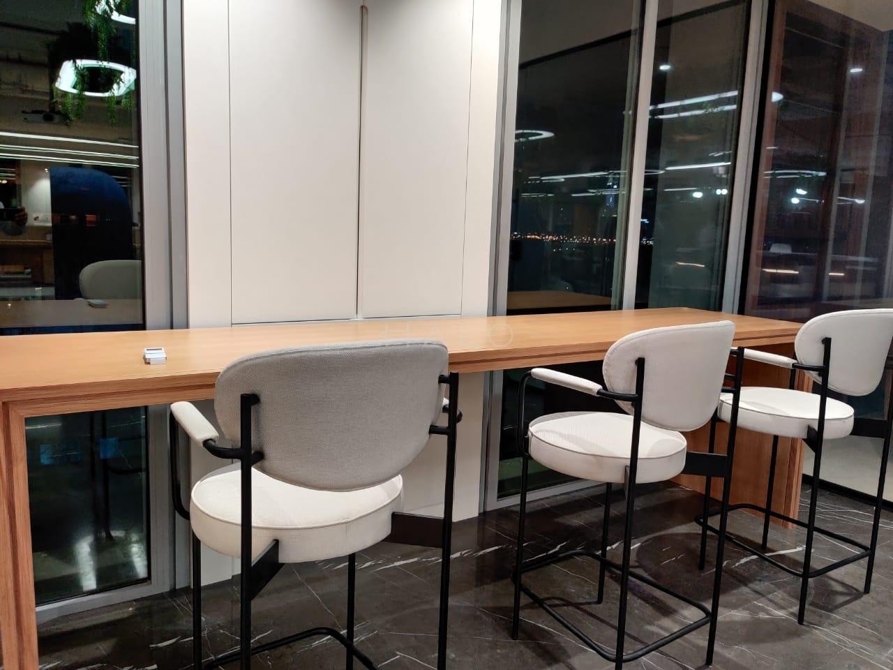 Project management and site inspection during a Dubai office renovation