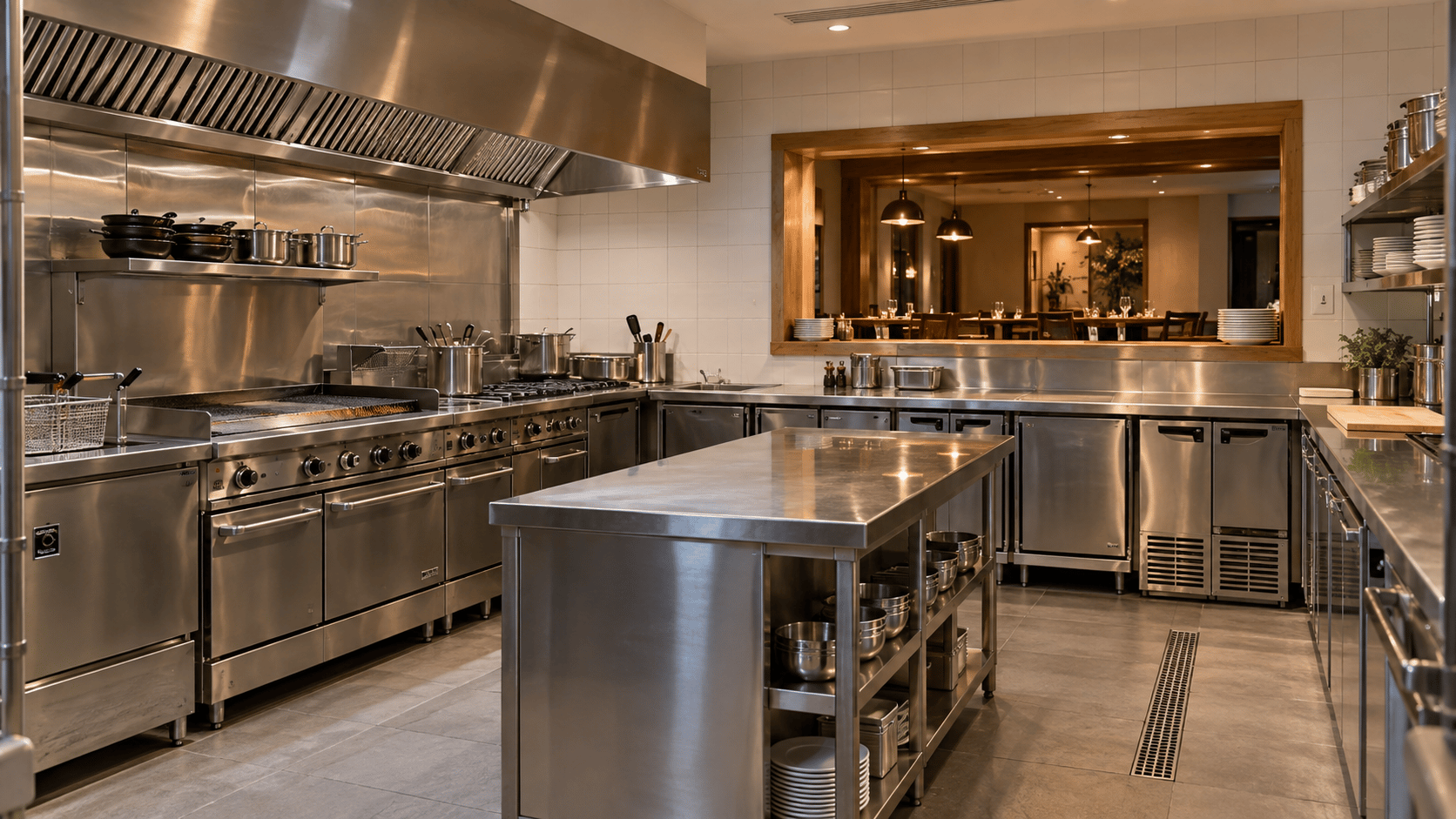 Commercial kitchen fit-out in Dubai: prepare the equipment schedule