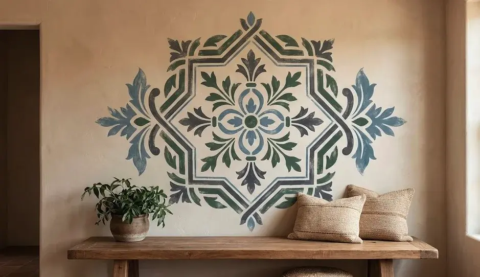 Stencil Painting