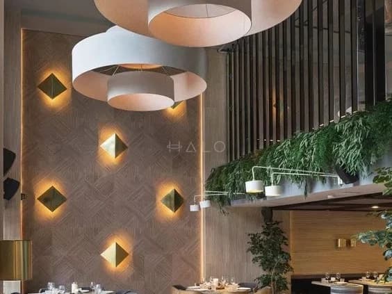 Casual dining restaurant interior with custom counter and branded finishes — portfolio view 04