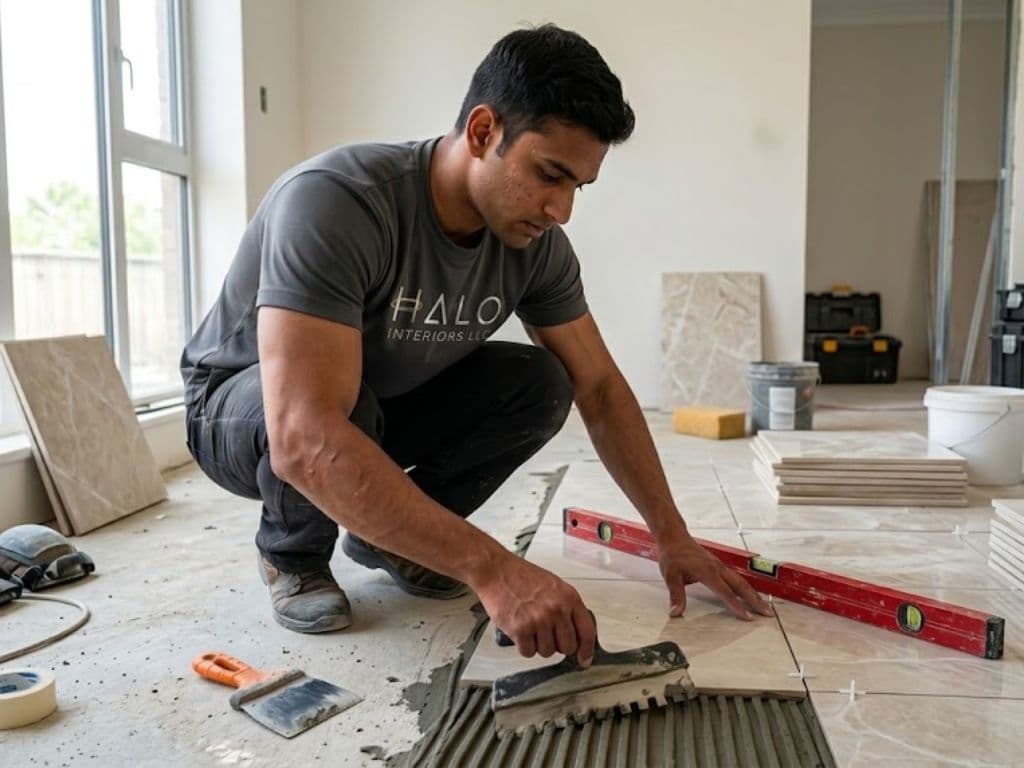 Marble Tile Installation