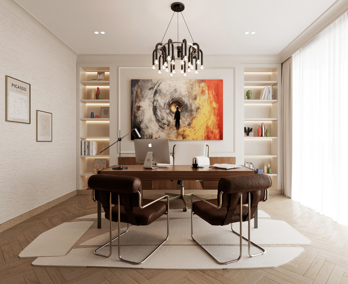 Al Jabal Villa — Classical 3D render preview