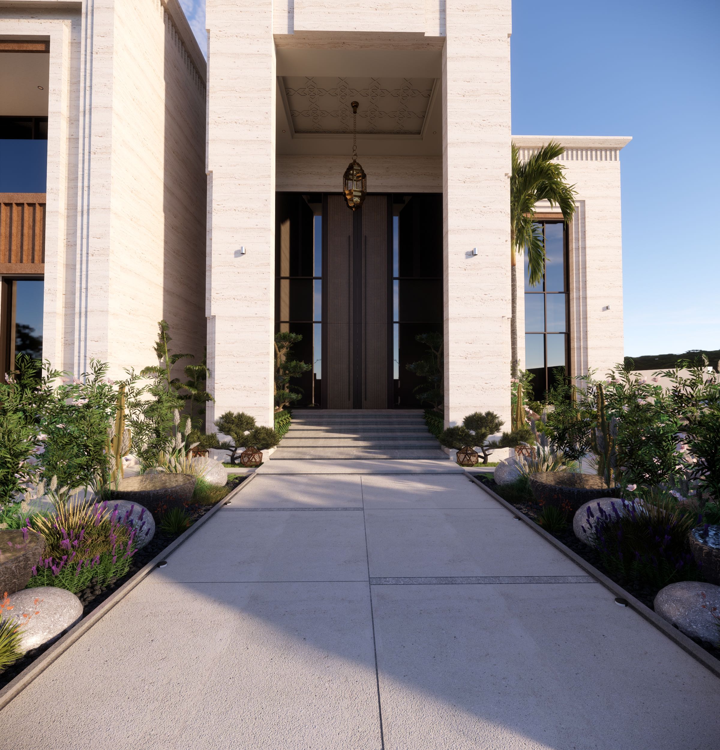 Emirates Hills 17 — Landscape 3D render preview