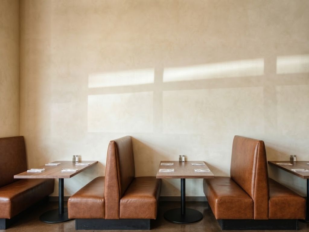 Custom banquette seating
